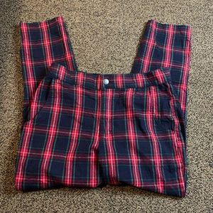 Hollister Plaid Pants